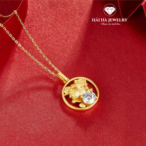Dây chuyền con giáp tuổi Mùi bạc mạ vàng – Giữ một cảm xúc dịu dàng và đủ đầy | Hải Hà Jewelry
