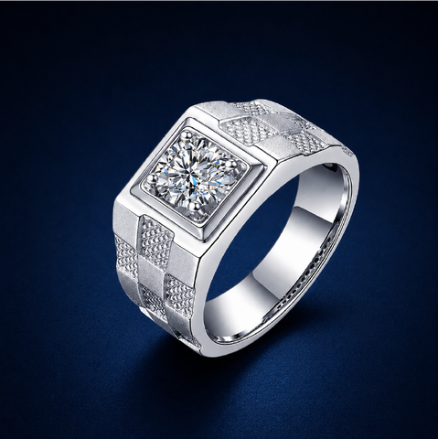 Nhẫn bạc nam vững vàng từ điều thật | Hải Hà Jewelry