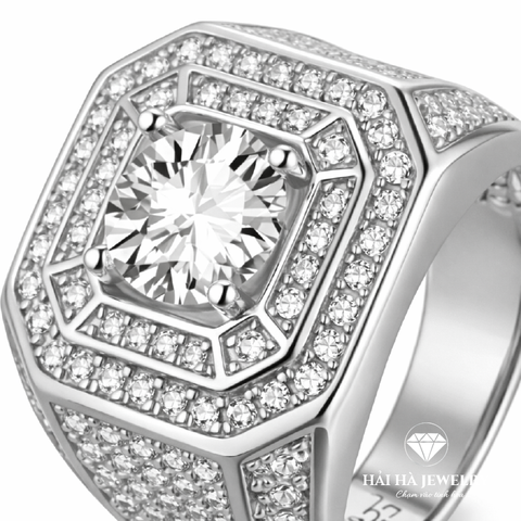 Nhẫn nam bản lĩnh tĩnh – Vị thế không cần lên tiếng | Hải Hà Jewelry