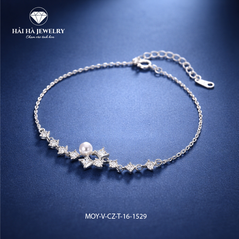 Vòng tay sao và ngọc trai – Dịu dàng giữa những điều lấp lánh | Hải Hà Jewelry