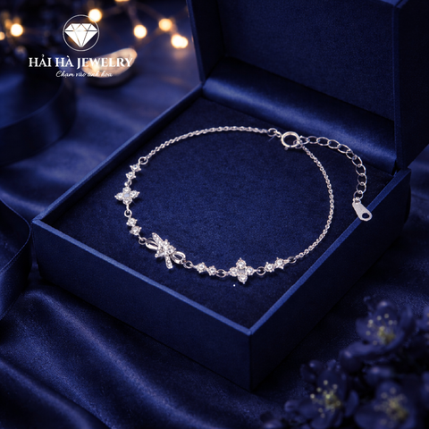 Vòng tay hoa đá nhỏ – Nở rất khẽ, nhưng ở lại rất lâu | Hải Hà Jewelry