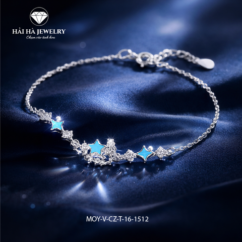 Vòng tay sao và ngọc trai – Dịu dàng giữa những điều lấp lánh | Hải Hà Jewelry
