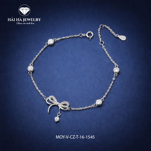 Vòng tay nơ đá rơi – Dịu dàng trong từng cử động | Hải Hà Jewelry