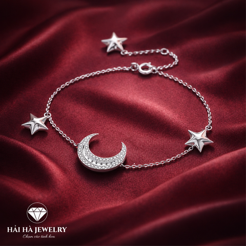Vòng tay trăng sao – Dịu dàng giữa những điều rộng lớn | Hải Hà Jewelry