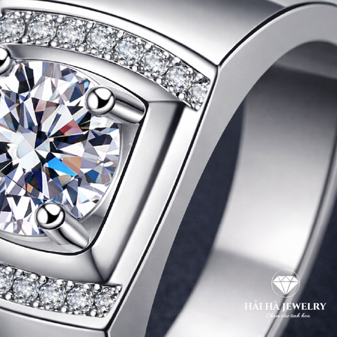 Nhẫn bạc nam vững vàng từ điều thật | Hải Hà Jewelry