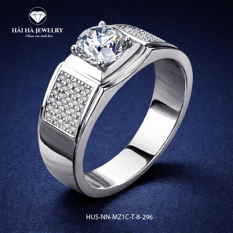 Nhẫn bạc nam bản lĩnh vững vàng | Hải Hà Jewelry