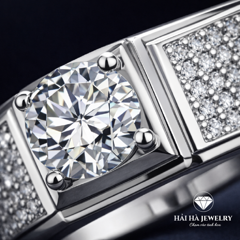 Nhẫn bạc nam bản lĩnh vững vàng | Hải Hà Jewelry