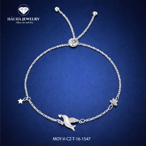 Vòng tay Cá heo & ngôi sao – Niềm vui hiền lành giữa những chuyển động | Hải Hà Jewelry