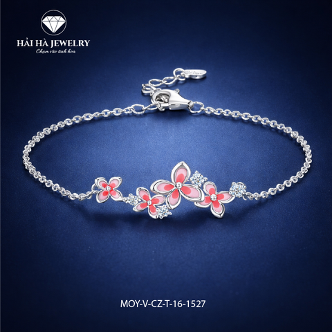 Vòng tay Hoa cánh hồng – Dịu dàng nở giữa những điều thân quen | Hải Hà Jewelry