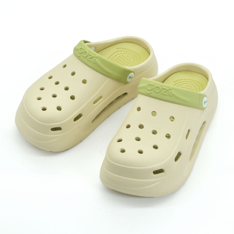 Dép Sục Nữ GOZI, Đế Bằng Cao 4cm, Nhựa Eva Kiểu Dáng Thời Trang GZ6002