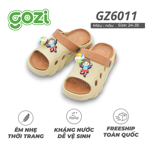 Dép Sandal Trẻ Em GOZI, Nhựa Eva, Chống Trượt GZ6011