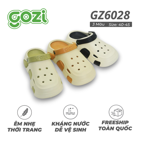 Dép Sục Nam Gozi, Đế Cao 4cm, Kiểu Dáng Thể Thao, Mix 2 Màu GZ6028