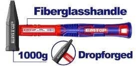 Búa cơ khí 1000g emtop EHAMMH1000