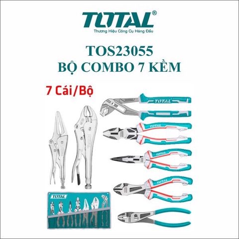Bộ kìm 7pcs Total TOS23055