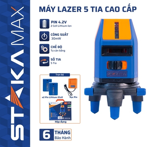 Máy Lazer 5 Tia Cao Cấp STAKA MAX (không kèm chân) KA-2973