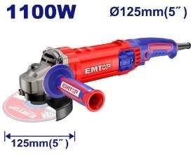 Máy mài emtop tay dài 125mm (công tắc bóp) EAGR11053