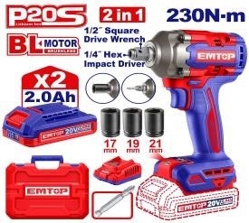 Bộ máy Bulong và Siết Vít PIN EMTOP mã ECIWL20236