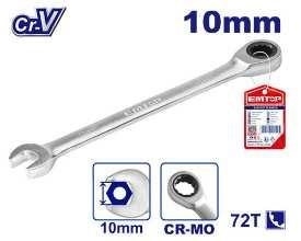 Cờ lê vòng miệng 10mm tự động emtop ECSPAR101