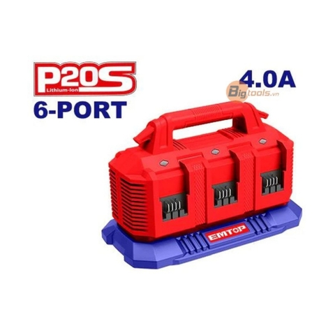Bộ sạc đa năng pin emtop P20S EFCR2064