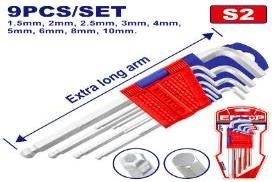 Bộ lục giác đầu bi dài emtop EHKY2092