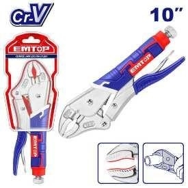 Kìm bấm chết hàm cong 10'' emtop ELPRCJ1012