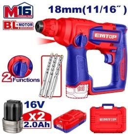 Bộ máy khoan PIN  emtop 2 chức năng 16V - ELRH16168