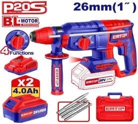 Bộ máy Khoan Đục BÊ TÔNG PIN EMTOP ELRH202682