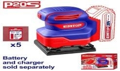 Thân máy chà nhám góc PIN EMTOP ELPS2014