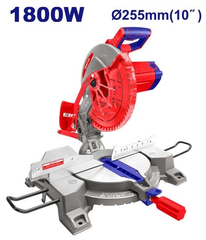 Máy cắt nhôm emtop (có cắt nghiêng) 1800w - EMSW18007