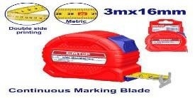 Thước cuộn 3mx16mm vỏ nhựa ABS EMTOP EMTP3316M