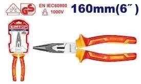 Kìm mũi nhọn cách điện emtop EPLRL0631