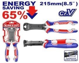 Kìm cắt trợ lực 65% đầu bằng 8.5 inch EPLRCE0851