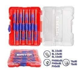 Bộ tua vít chính xác 8 chiếc emtop ESSTP0802