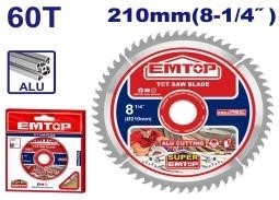 Đĩa cắt nhôm TCT emtop ETCT2210601