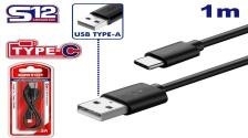 Cáp sạc đầu USB sang đầu TYPE-C EUCC01