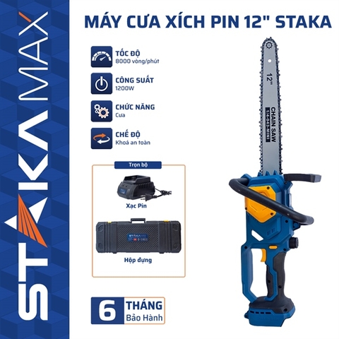 Máy Cưa Xích Pin 12’’ STAKA KA-2912