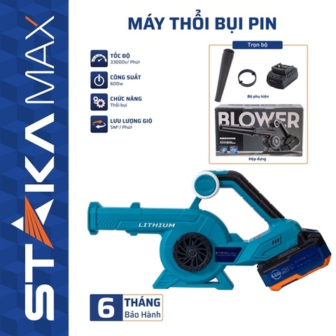 Máy Thổi Bụi Pin STAKA MAX 600W KA-2916