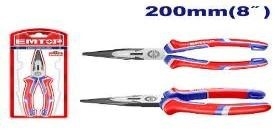 Kìm mỏ nhọn 8 inch emtop EPLRL0811