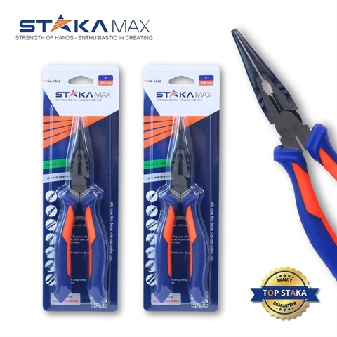 Kìm nhọn Vỉ 8 STAKA KA-0394