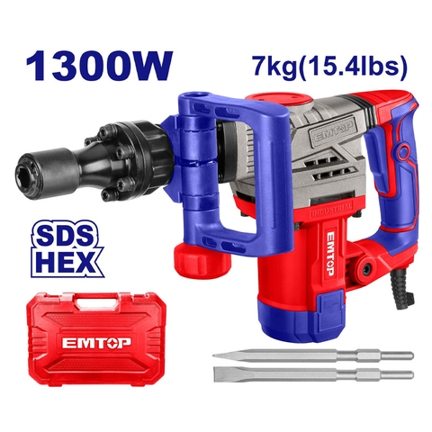 Máy đục bê tông đầu 17mm 1300W - EDBRH1301