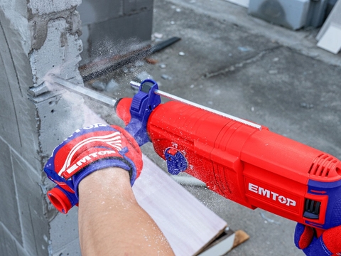 Máy khoan đục 3 chức năng điện 220v EMTOP ERHRL801