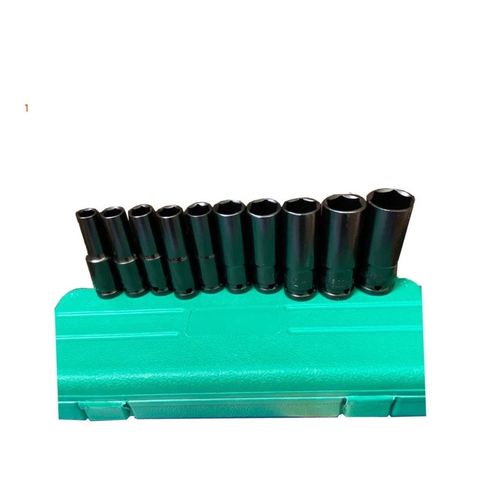 Bộ 10 đầu khẩu 1/2 hàng cao cấp, đầu tuýp