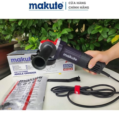 [TẶNG LƯỠI CẮT ĐA NĂNG] Máy Mài 850W Máy mài Makute 100mm AG126-N Chính Hãng Bảo Hành 6 Tháng