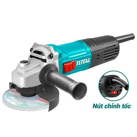 [ĐĨA 100MM] Máy Mài Góc 900W TOTAL TG109100565 Có Công Tắc Điều Chỉnh Tốc Độ, Đường Kính Đĩa 100mm