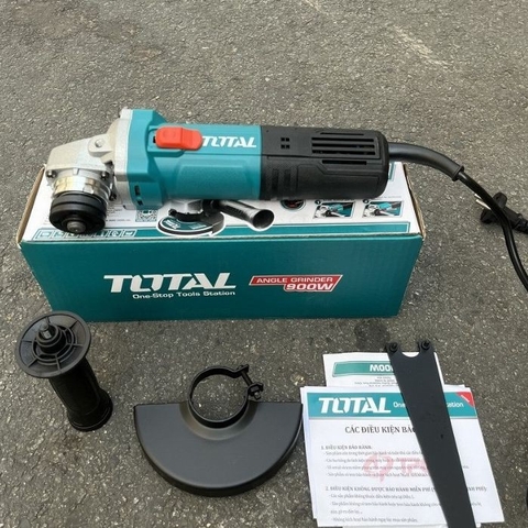 [ĐĨA 125MM] Máy Mài Góc 900W 125mm Có Chỉnh Tốc Total TG109125565