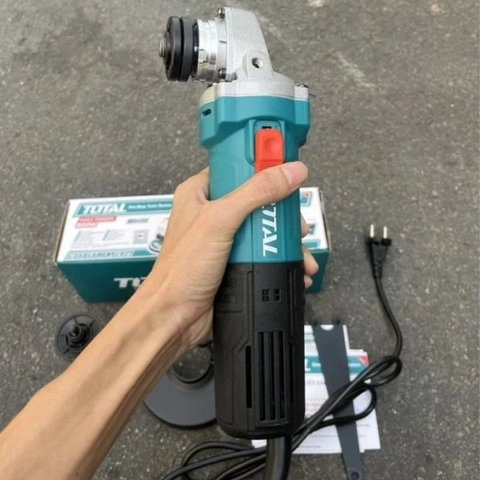 [ĐĨA 100MM] Máy Mài Góc 900W TOTAL TG109100565 Có Công Tắc Điều Chỉnh Tốc Độ, Đường Kính Đĩa 100mm
