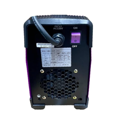 [KÈM BÓ QUE 2.5LY] THÂN MÁY HÀN ĐIỆN TỬ LINCOLNZONTER MMA-250F, MÁY HÀN QUE KHÔNG PHỤ KIỆN