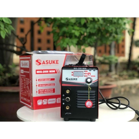 [KÈM 2 CUỘN HÀN] Máy Hàn 2 Chức Năng SASUKE Hàn Que Hàn Mig SASUKE 200I Mini - BẢO HÀNH 12 THÁNG