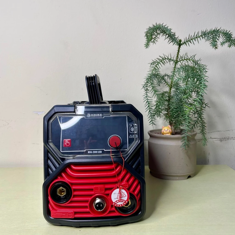 [TỔNG 3 CUỘN HÀN] Máy Hàn mig Không khí SASUKE Mig-200I LCD Màn Hình LCD Sử Dụng Hai Chức Năng Hàn Linh Hoạt