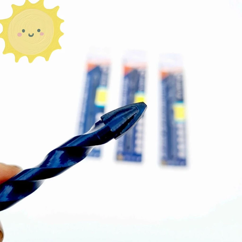 Bộ 4 mũi khoan đa năng cao cấp số 6,8,10,12mm Staka chính hãng MÀU XANH DƯƠNG